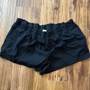 a new day Black High Waist Shorts